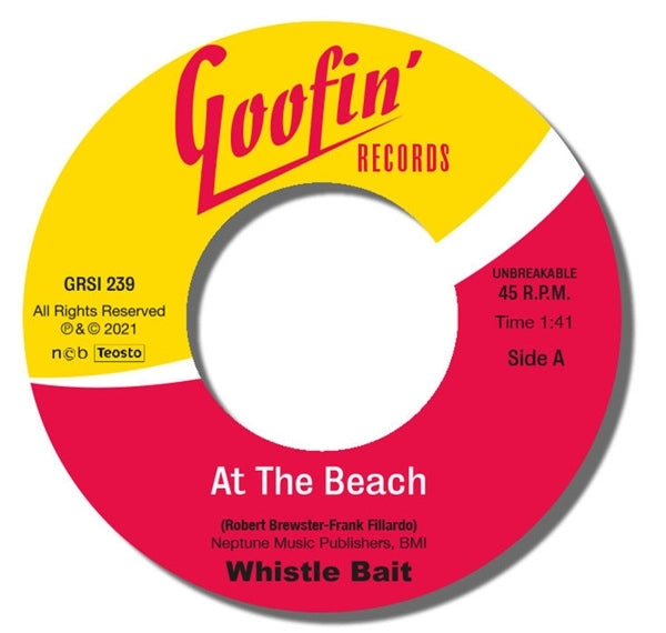 |  7" Single | Whistle Bait - At the Beach (Single) | Records on Vinyl