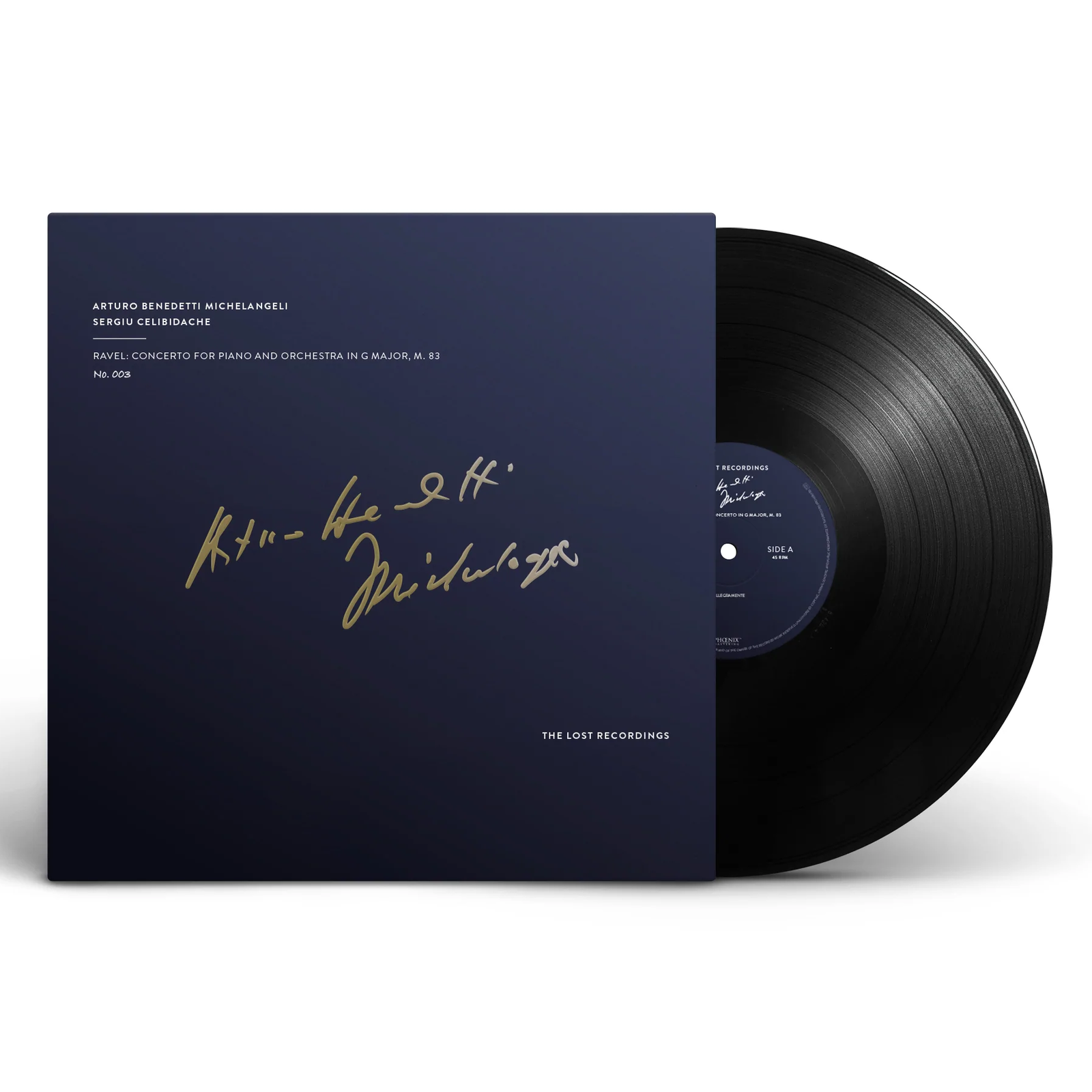 |  Vinyl LP | Arturo Benedetti Michelangeli - Ravel: Concerto For Piano and Orchestra In G Major M. 83 the Lost Recordings (LP) | Records on Vinyl