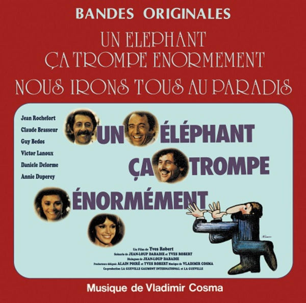|  Vinyl LP | Vladimir Cosma - Nous Irons Tous Au Paradis / Un Elephant Ca Trompe Enormement (LP) | Records on Vinyl
