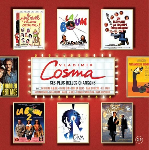 |  Vinyl LP | Vladimir Cosma - Ses Plus Belles Chansons-Best of (2 LPs) | Records on Vinyl
