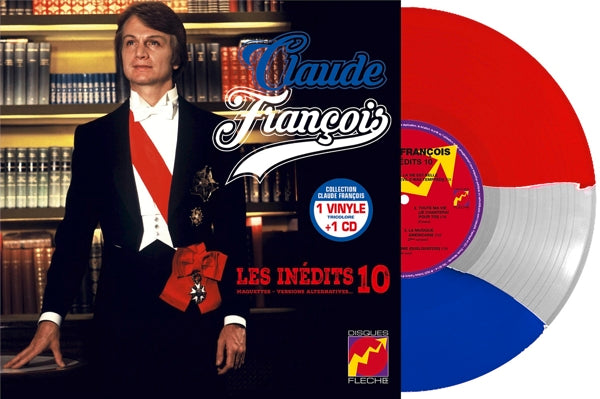 |  12" Single | Claude Francois - Les Inedits 10 (2 Singles) | Records on Vinyl
