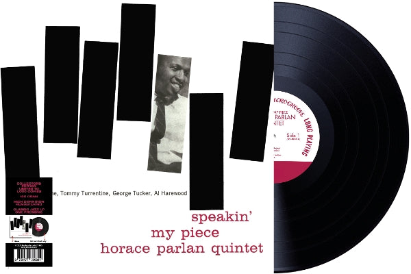 | Vinyl LP | Horace Parlan Quintet - Speakin' My Piece (LP) | Records on Vinyl