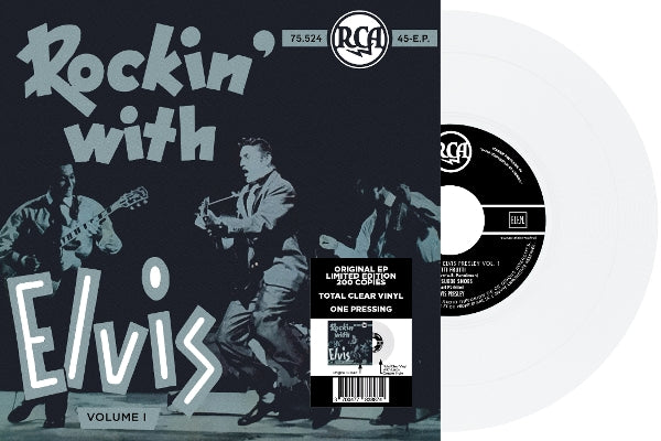 |  7" Single | Elvis Presley - Ep Etranger N19 - Rockin' With Elvis (Volume I) (Belgium) (Single) | Records on Vinyl