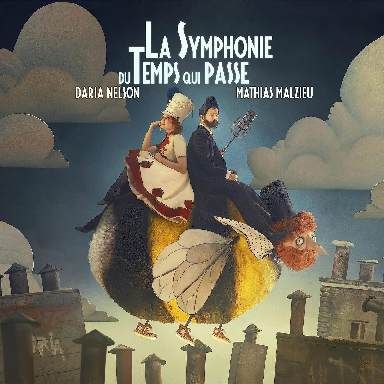 |  Vinyl LP | Mathias & Daria Nelson Malzieu - La Symphonie Du Temps Qui Passe (LP) | Records on Vinyl