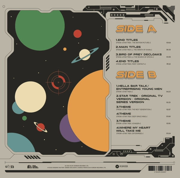 |  Vinyl LP | City of Prague Philharmonic Orchestra - Star Trek (LP) | Records on Vinyl