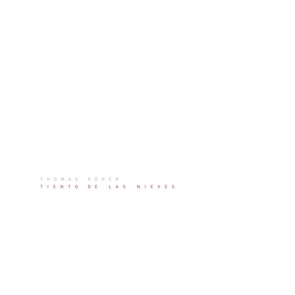 |  Vinyl LP | Thomas Koner - Tiento De Las Nieves (2 LPs) | Records on Vinyl