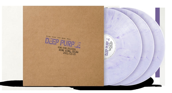 Deep Purple - Live In Hong Kong 2001 (3 LPs) Cover Arts and Media | Records on Vinyl