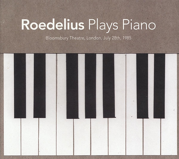 |  Vinyl LP | Roedelius - Plays Piano (LP) | Records on Vinyl