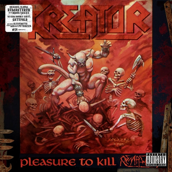 |  Vinyl LP | Kreator - Pleasure To Kill (2 LPs) | Records on Vinyl