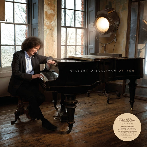 |  Vinyl LP | Gilbert Osullivan - Driven (Limited Clear Vinyl) (LP) | Records on Vinyl
