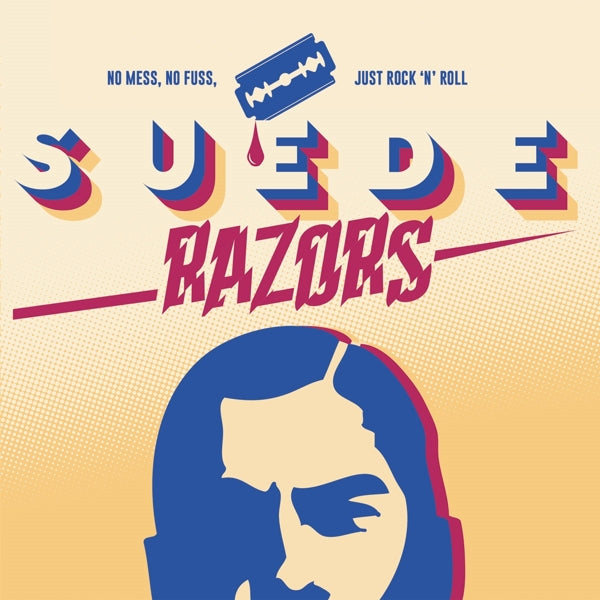 |  12" Single | Suede Razors - No Mess, No Fuzz, Just Rock'n'roll (Single) | Records on Vinyl