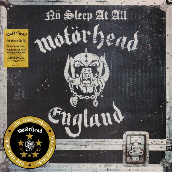 |  Vinyl LP | Motorhead - No Sleep At All (LP) | Records on Vinyl