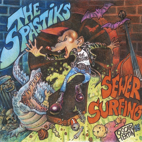 |  Vinyl LP | Spastiks - Sewer Surfing (LP) | Records on Vinyl