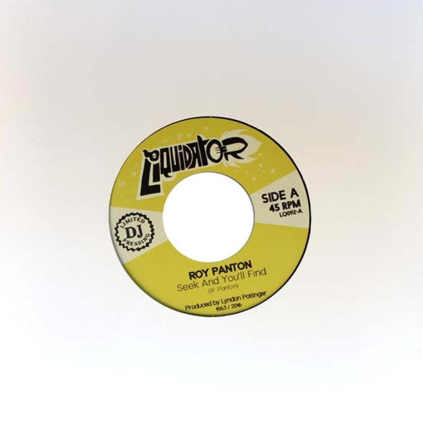 |  7" Single | Roy Panton - Seek & You'll Find (Single) | Records on Vinyl