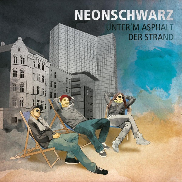 |  Vinyl LP | Neonschwarz - Unter'm Asphalt Der Stran (LP) | Records on Vinyl