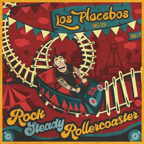 |  Vinyl LP | Los Placebos - Rock Steady Rollercoaster (LP) | Records on Vinyl
