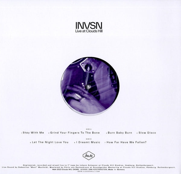 |  Vinyl LP | Invsn - Live At Clouds Hill (LP) | Records on Vinyl
