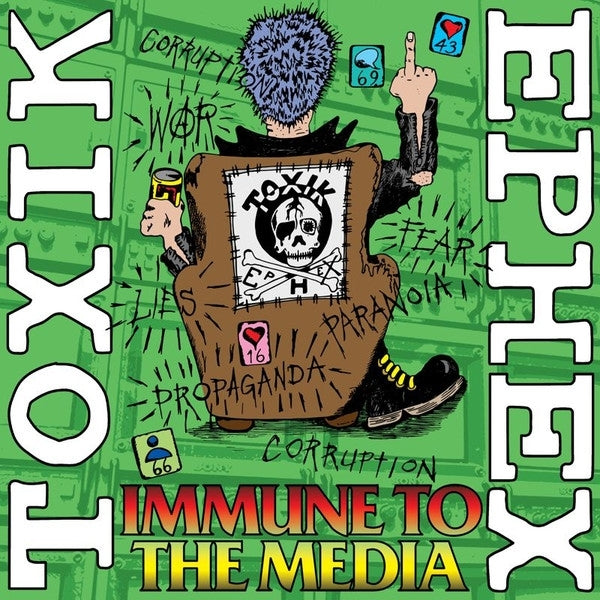 |  Vinyl LP | Toxik Ephex - Immune To the Media (LP) | Records on Vinyl