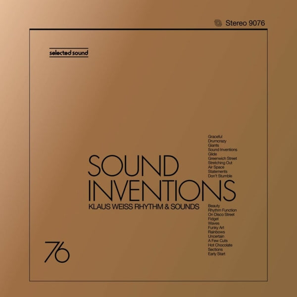 |  Vinyl LP | Klaus Weiss Rhythm & Sounds - Sound Inventions (LP) | Records on Vinyl
