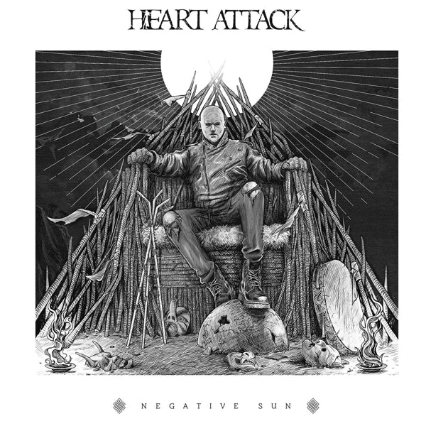 |  Vinyl LP | Heart Attack - Negative Sun (LP) | Records on Vinyl