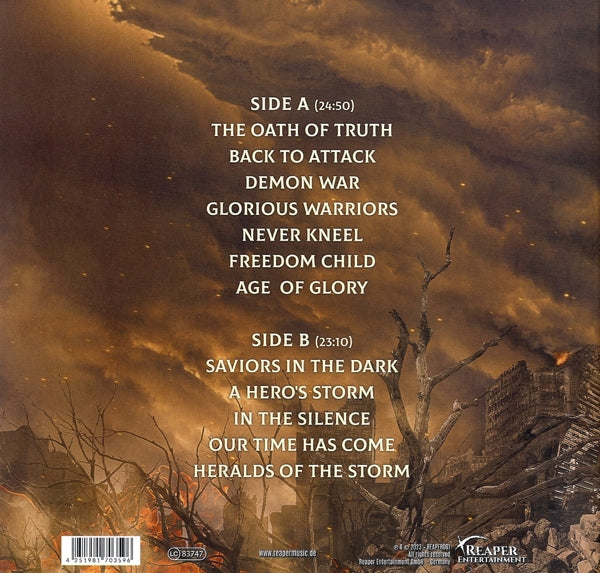 |  Vinyl LP | Majesty - Back To Attack (LP) | Records on Vinyl