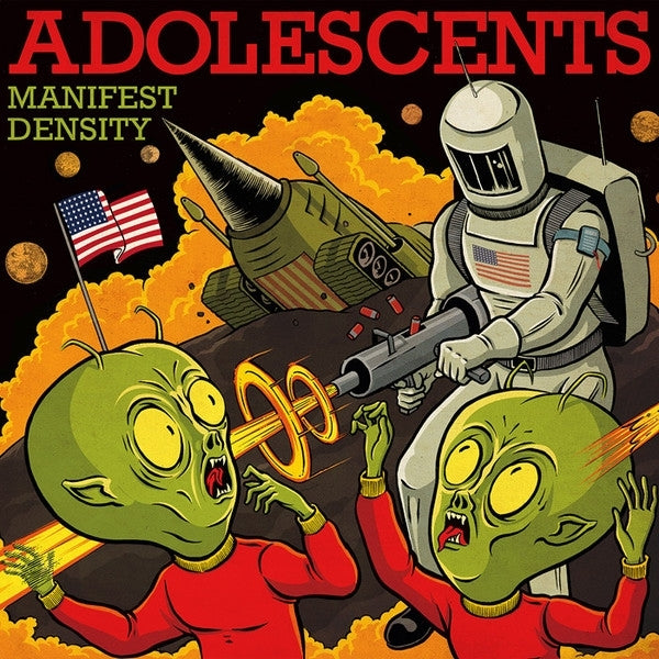 |  Vinyl LP | Adolescents - Manifest Density (Gold) (LP) | Records on Vinyl