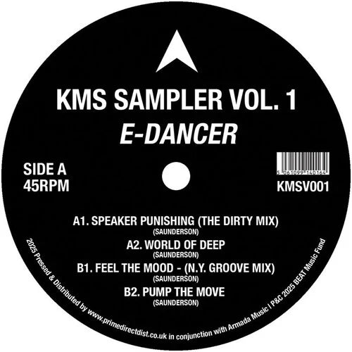 |  12" Single | E-Dancer - Kms Sampler Vol. 1 (Single) | Records on Vinyl