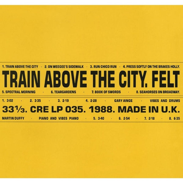 |   | Felt - Train Above the City (LP) | Records on Vinyl