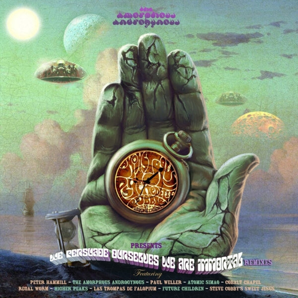 |  12" Single | Amorphous Androgynous - A Monstrous Psychedelic Bubble Presents: We Persuade Ourselves We Are Immortal Remixes (Single) | Records on Vinyl