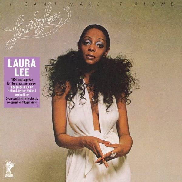 |  Vinyl LP | Laura Lee - I Can't Make It Alone (LP) | Records on Vinyl