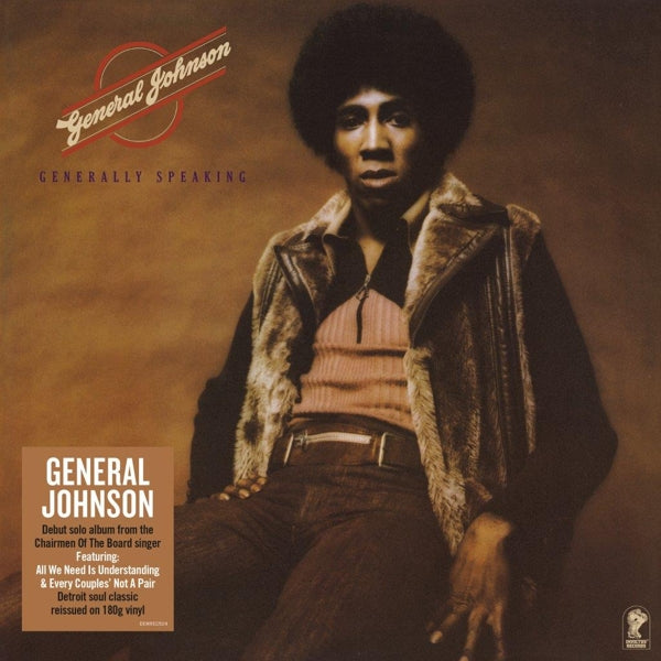 |  Vinyl LP | General Johnson - Generally Speaking (LP) | Records on Vinyl