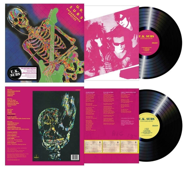 |  12" Single | Uk Subs - Endangered Species (2 Singles) | Records on Vinyl