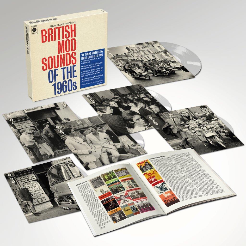 |  Vinyl LP | Various - Eddie Piller Presents: British Mod Sounds of the 60s (6 LPs) | Records on Vinyl