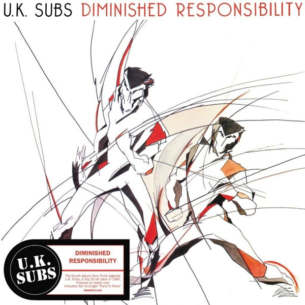 |  Vinyl LP | Uk Subs - Diminished Responsibility (LP) | Records on Vinyl