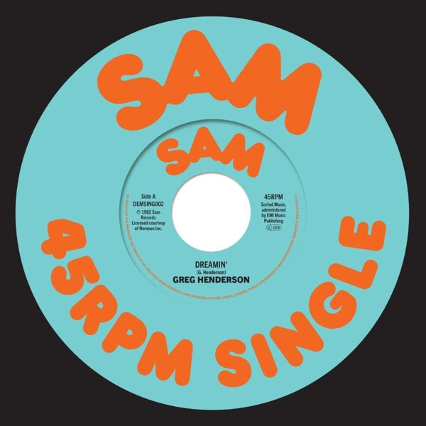 |  7" Single | Greg Henderson - Dreamin / Dreamin' (Single) | Records on Vinyl