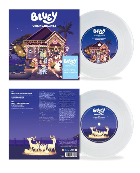 |  7" Single | Bluey - Verandah Santa (Single) | Records on Vinyl