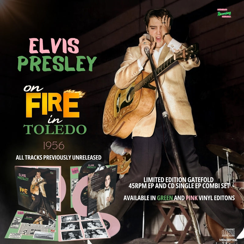 |   | Elvis Presley - Elvis Presley On Fire In Toledo - 1956 (2 LPs) | Records on Vinyl