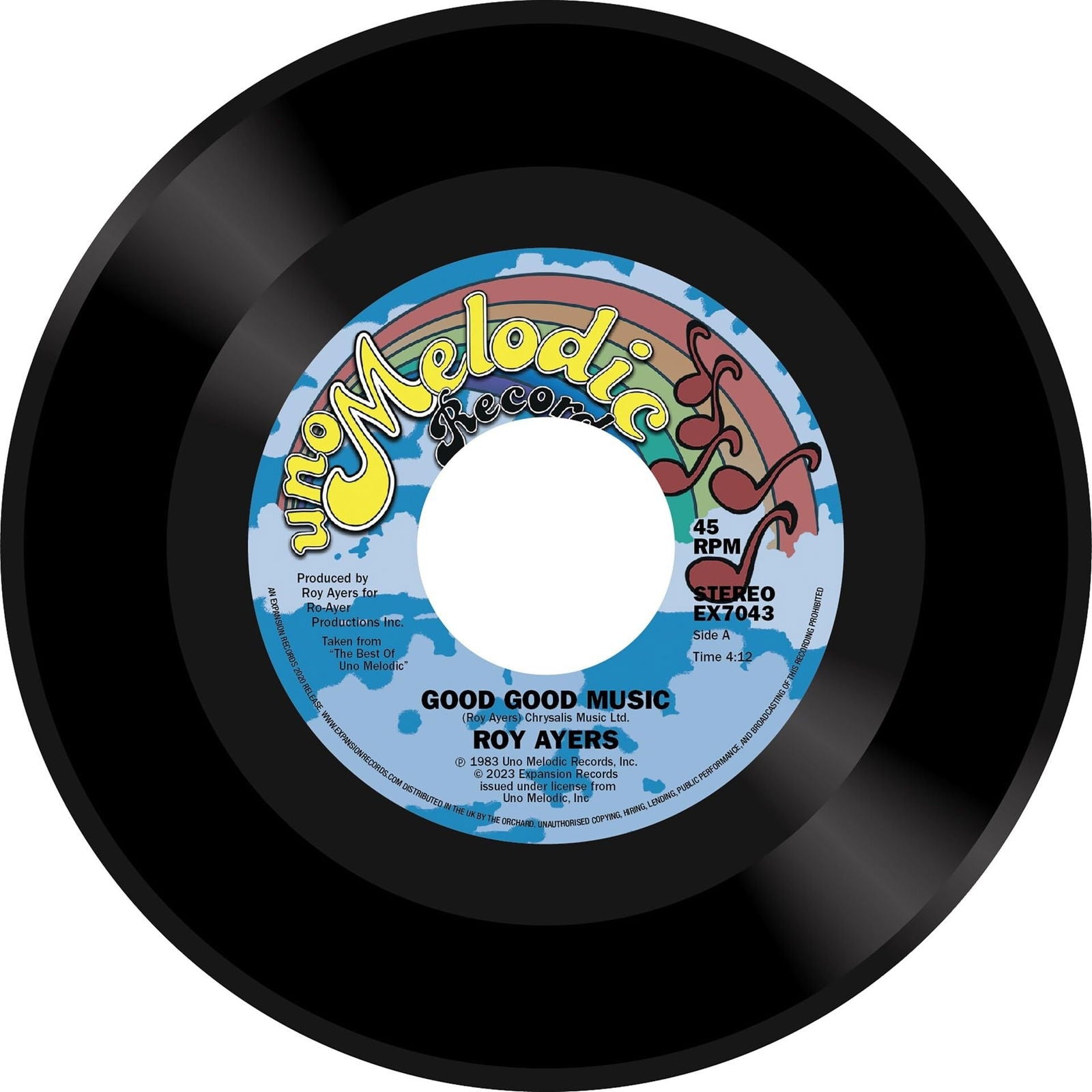 |  12" Single | Roy Ayers - Good Good Music / Chicago (Single) | Records on Vinyl