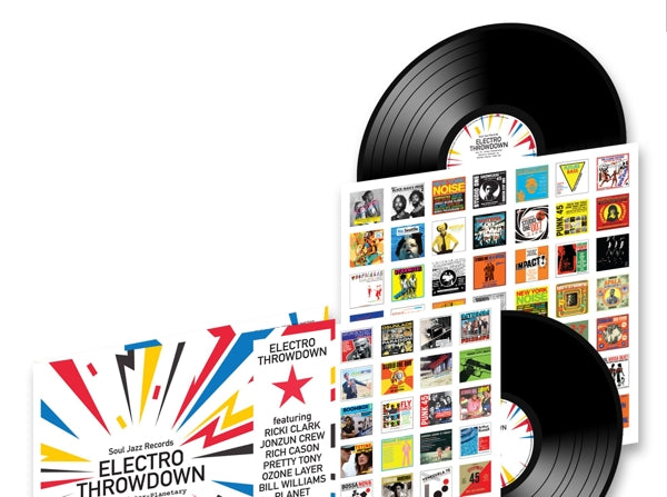 |  Vinyl LP | V/A - Electro Throwdown Sci-Fi Inter-Planetary Electro Attack On Planet Earth 1982-89 (2 LPs) | Records on Vinyl