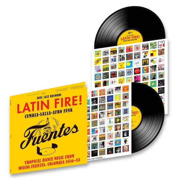 |  Vinyl LP | Soul Jazz Records Presents - Latin Fire! Cumbia Salsa Afro-Funk: Tropical Dance Music (2 LPs) | Records on Vinyl