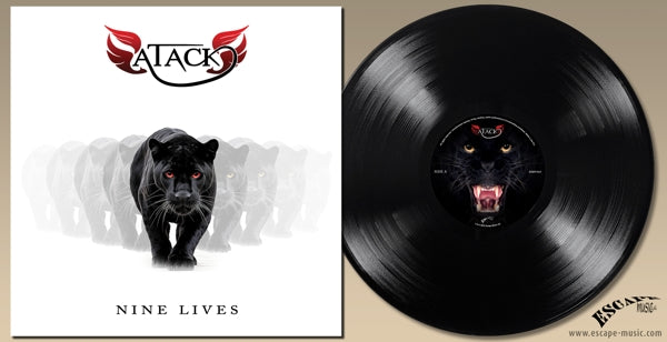 |  Vinyl LP | Atack - Nine Lives (LP) | Records on Vinyl