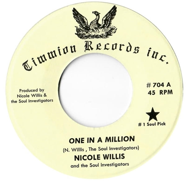 |  12" Single | Nicole & the Soul Investigators Willis - One In a Million (Single) | Records on Vinyl