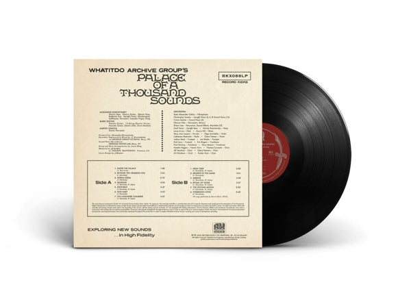 |  Vinyl LP | Whatitdo Archive Group - Palace of a Thousand Sounds (LP) | Records on Vinyl