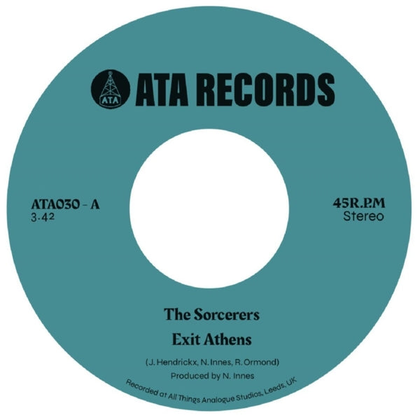 |  12" Single | Sorcerers & the Outer Worlds Jazz Ensemble - Exit Athens (Single) | Records on Vinyl