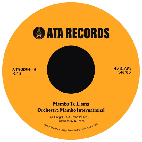 |  7" Single | Orchestra Mambo International - Mambo Te Llama (Single) | Records on Vinyl