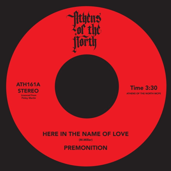 |  7" Single | Premonition - Here In the Name of Love (Single) | Records on Vinyl