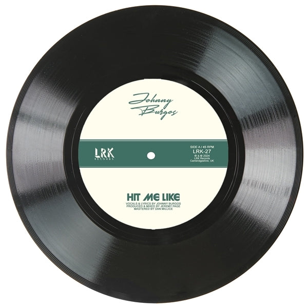 |  7" Single | Johnny Burgos - Hit Me Like / Get Back (Single) | Records on Vinyl
