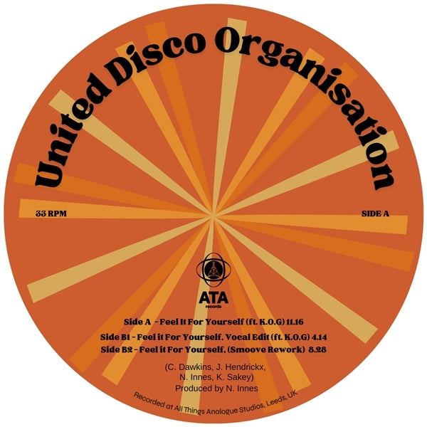 |  12" Single | United Disco Organisation & K.O.G. - Feel It For Yourself (Single) | Records on Vinyl