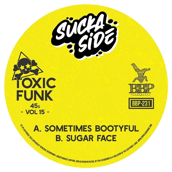 |  7" Single | Suckaside - Toxic Funk Vol. 15 (Single) | Records on Vinyl