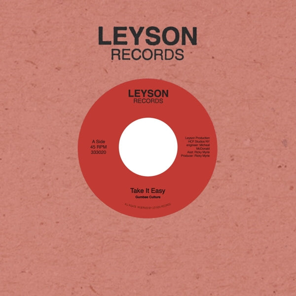 |  7" Single | Gumbae Culture - Take It Easy (Single) | Records on Vinyl